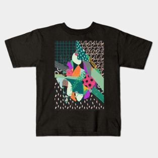 Abstract Print Kids T-Shirt